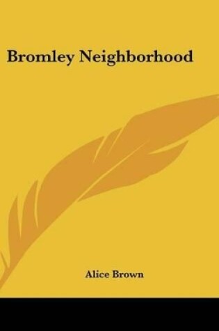 Cover of Bromley Neighborhood