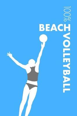 Book cover for Womens Beach Volleyball Notebook