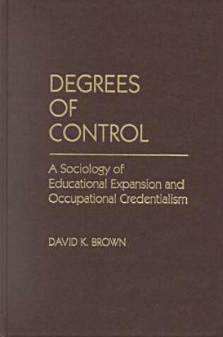 Cover of Degrees of Control