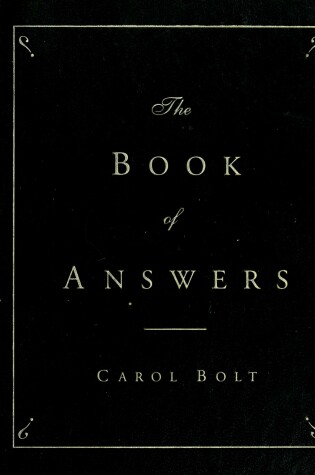 Cover of The Book of Answers