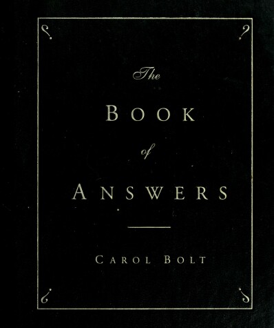 Book cover for The Book of Answers