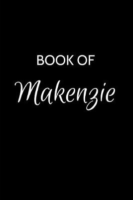 Book cover for Book of Makenzie