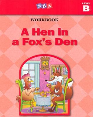 Book cover for Basic Reading Series, A Hen in a Fox's Den Workbook, Level B