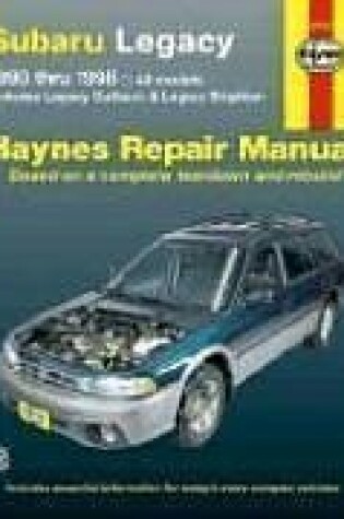 Cover of Subaru Legacy Automotive Repair Manual