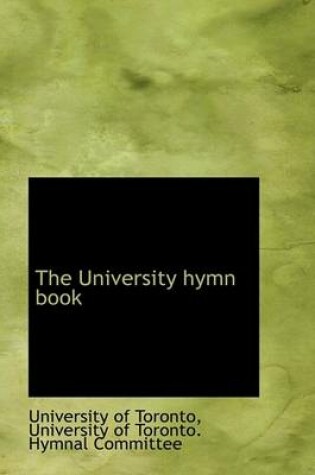 Cover of The University Hymn Book