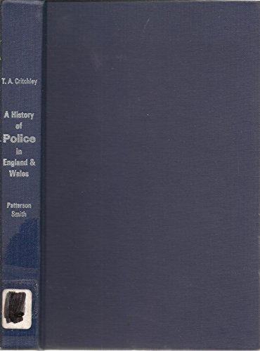 Book cover for History of Police in England and Wales