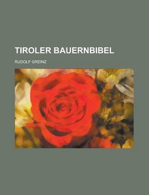 Book cover for Tiroler Bauernbibel