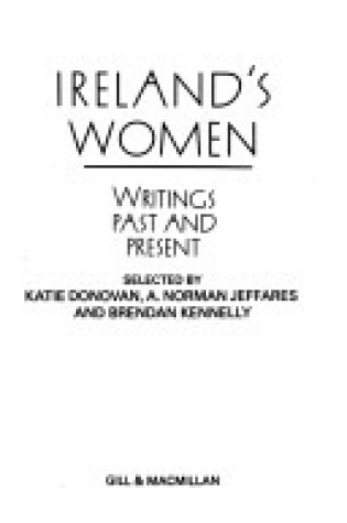 Cover of Ireland's Women