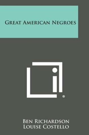 Cover of Great American Negroes