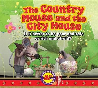 Book cover for The Country Mouse and the City Mouse