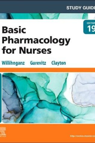 Cover of Study Guide for Clayton's Basic Pharmacology for Nurses - E-Book