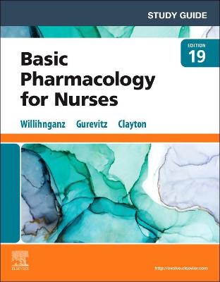 Cover of Study Guide for Clayton's Basic Pharmacology for Nurses - E-Book