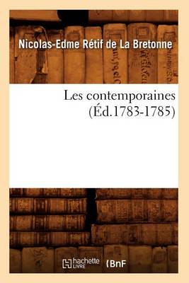 Book cover for Les Contemporaines (Éd.1783-1785)