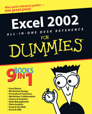 Book cover for Excel 2002 All-in-one Desk Reference for Dummies