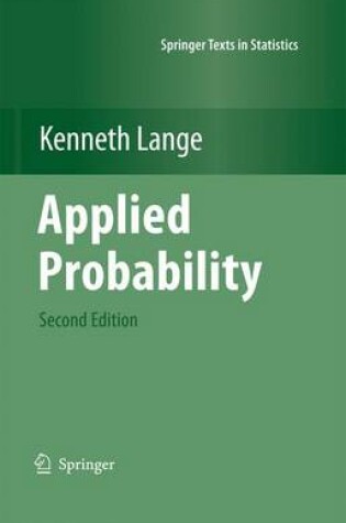 Cover of Applied Probability