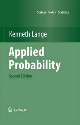 Book cover for Applied Probability