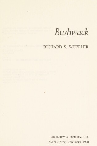 Cover of Bushwack