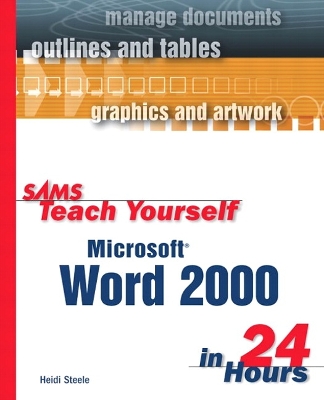 Cover of Sams Teach Yourself Microsoft Word 2000 in 24 Hours