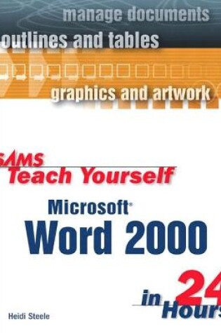 Cover of Sams Teach Yourself Microsoft Word 2000 in 24 Hours