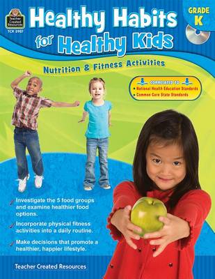 Book cover for Healthy Habits for Healthy Kids Grade K