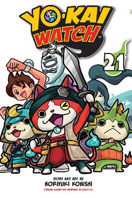 Book cover for YO-KAI WATCH, Vol. 21