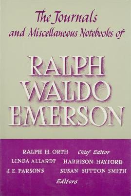 Book cover for Ralph Waldo Emerson Journals and Miscellaneous Notebooks of Ralph Waldo Emerson