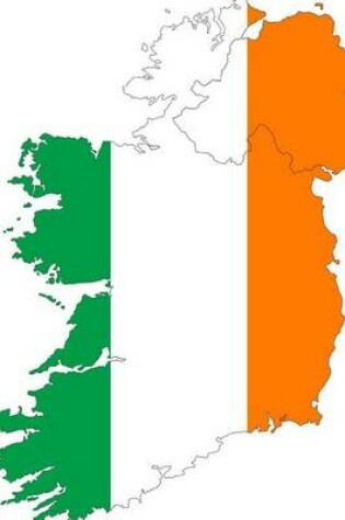 Cover of Irish Flag in the Shape of Ireland