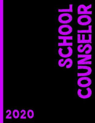 Book cover for School Counselor (Purple)