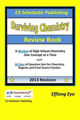 Book cover for Surviving Chemistry Review Book - 2013 Revision