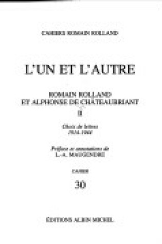 Cover of Un Et L'Autre - Tome 2 (L')