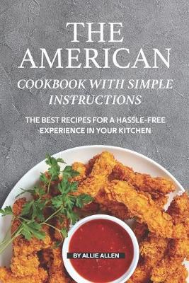 Book cover for The American Cookbook with Simple Instructions