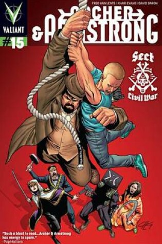 Cover of Archer & Armstrong (2012) Issue 15