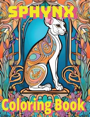 Book cover for Sphynx Coloring Book
