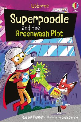 Book cover for Superpoodle and the Greenwash Plot