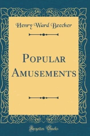 Cover of Popular Amusements (Classic Reprint)