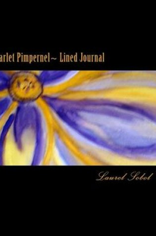 Cover of Scarlet Pimpernel Lined Journal