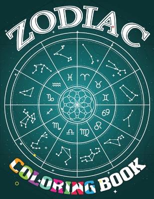 Book cover for Zodiac Coloring Book