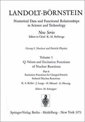 Book cover for Excitation Functions for Charged-Particle Induced Nuclear Reactions / Anregungsfunktionen für Kernreaktionen mit geladenen Projektilen