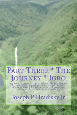 Book cover for Part Three * the Journey * Igbo