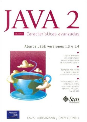 Book cover for Java 2 Caracteristicas Avanzadas - Volumen 2