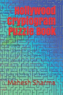 Book cover for Hollywood Cryptogram Puzzle Book