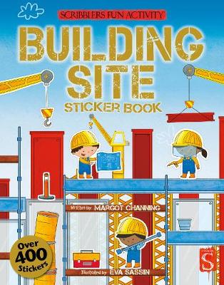 Cover of Scribblers Fun Activity Building Site Sticker Book