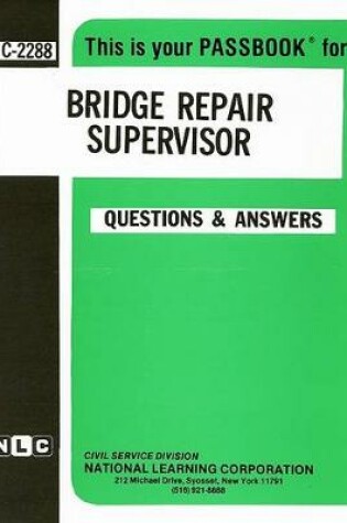 Cover of Bridge Repair Supervisor