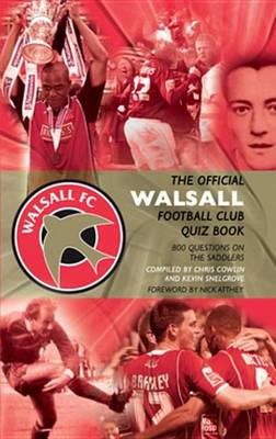 Book cover for The Official Walsall Football Club Quiz Book