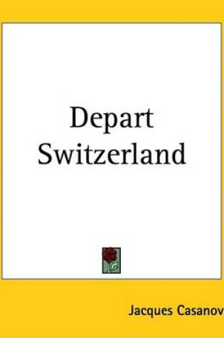 Cover of Depart Switzerland