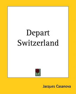 Book cover for Depart Switzerland