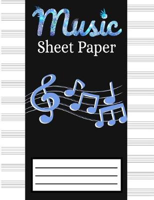 Book cover for Music Sheet Paper