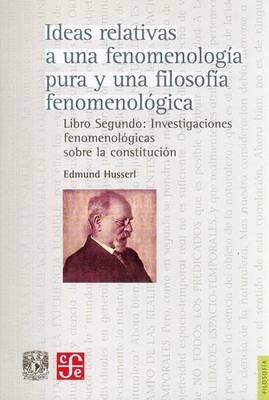 Book cover for Ideas Relativas a Una Fenomenologia Pura y Una Filosofia Fenomenologica