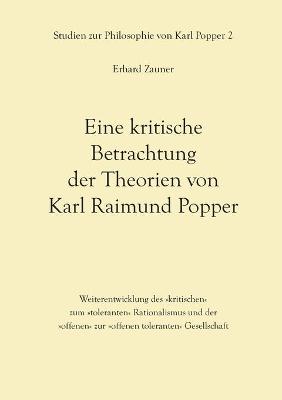 Book cover for Eine kritische Betrachtung der Theorien von Karl Raimund Popper