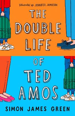 Book cover for The Double Life of Ted Amos